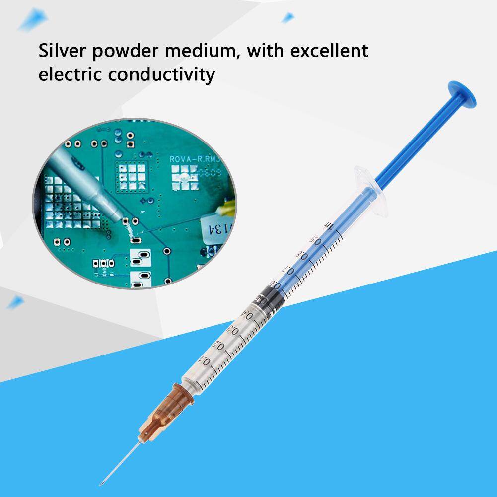 Dẫn Điện Bạc Dán Keo Sơn Bạc Bút Sửa Chữa Bàn Phím PCB