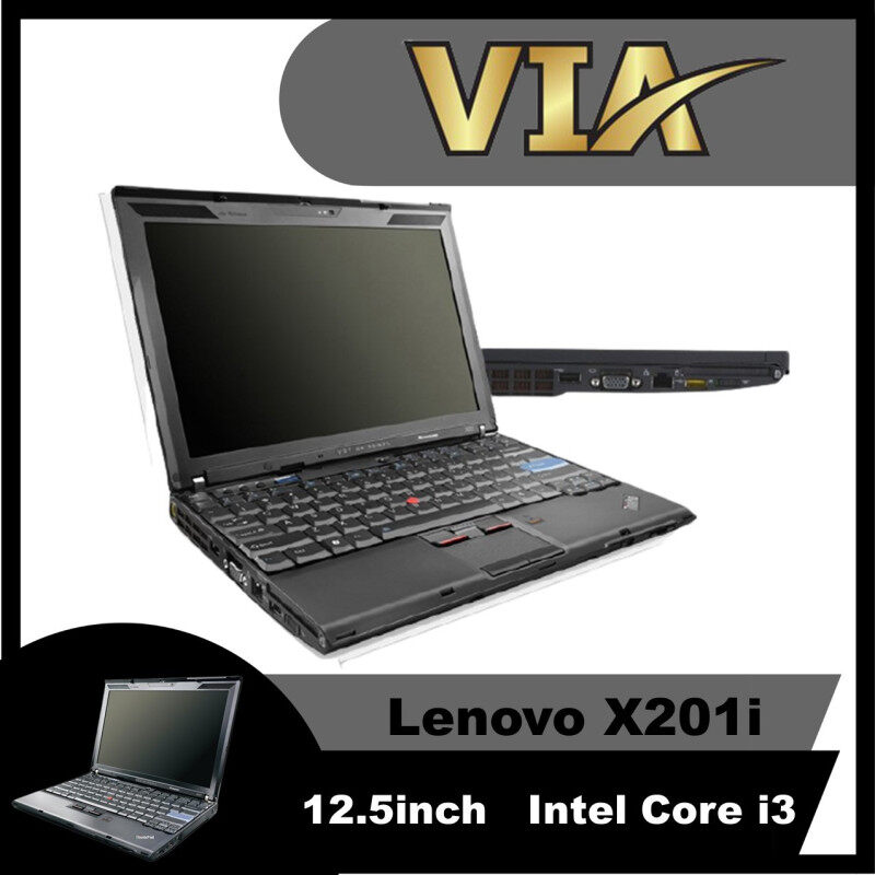 【Webcam】Lenovo Thinkpad X201i-Intel Core i3-1st Gen-4GB RAM-SSD-Thin-Webcam Malaysia