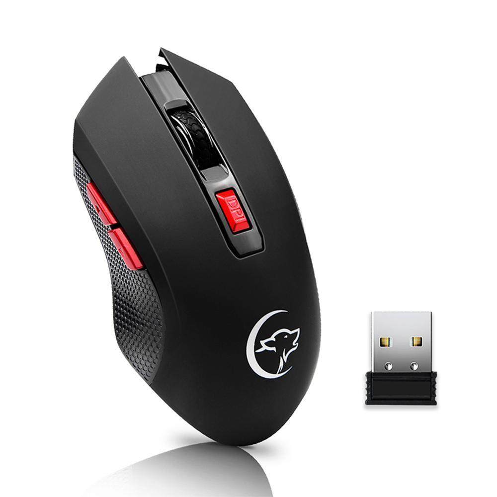G817 2400DPI 2.4Ghz USB Wireless Optical Ergonomic Gaming Mouse Mice 6 Button