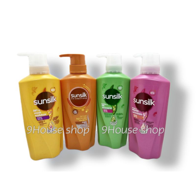 01 chai dầu gội/xả sunsilk phục hồi thái lan 400ml