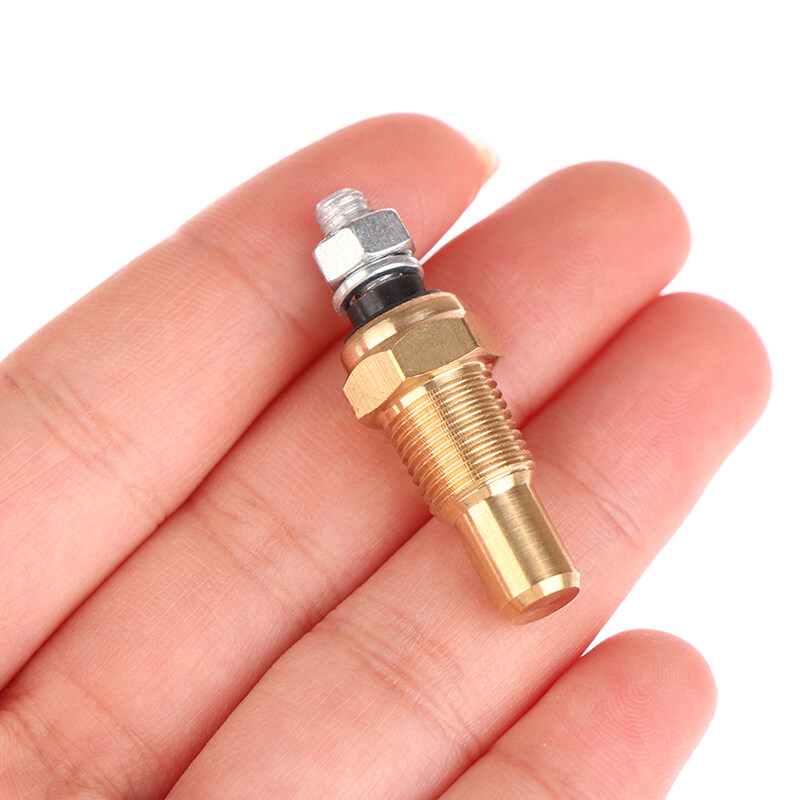 【แฟลชเซล】 คุณภาพสูง12V 1/8 NPT Racing Car Oil TEMP SENSOR SENSOR Water