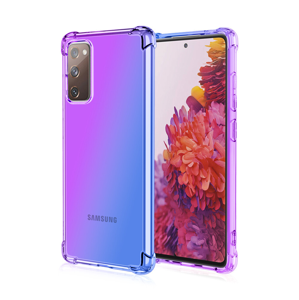 Thinmon for Samsung S20 FE Case Soft TPU Silicone Phone Cases Back Cover for Samsung S20 FE Airbag Shockproof Casing