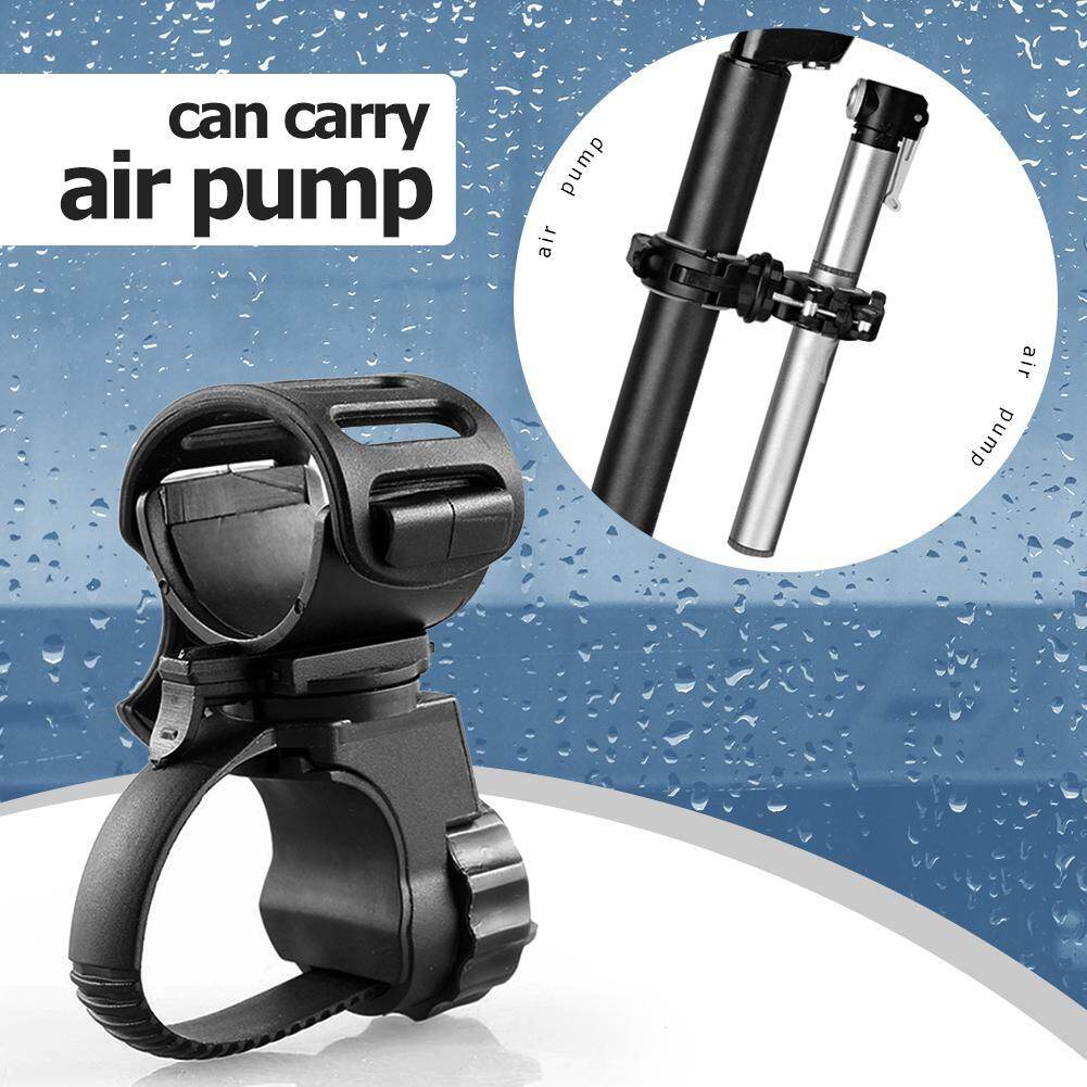 Đèn Xe Đạp Gắn Khung Xe Đạp Giữ Đèn Kẹp 360 Độ Xoay
