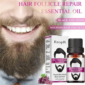 Rtopr Hair Follicle Repair Oil Men Styling Moustache Oil Hair
