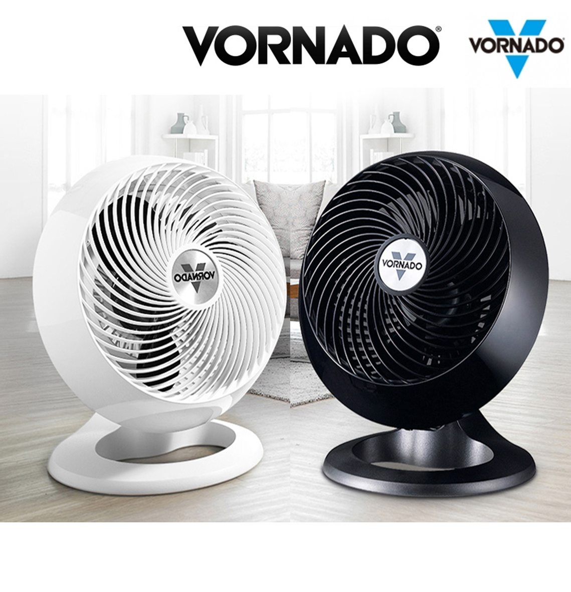 Vornado] Air Circulator Fan 660 Large Whole Room with 4 Speeds and  90-Degree Tilt, 660-Large(White, Black) | Lazada Singapore