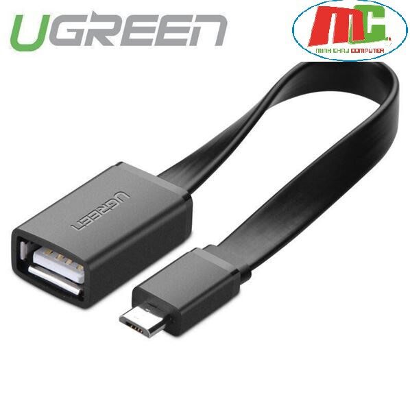 Cáp otg micro usb 2.0 ugreen 10821 - hàng bh 18 tháng