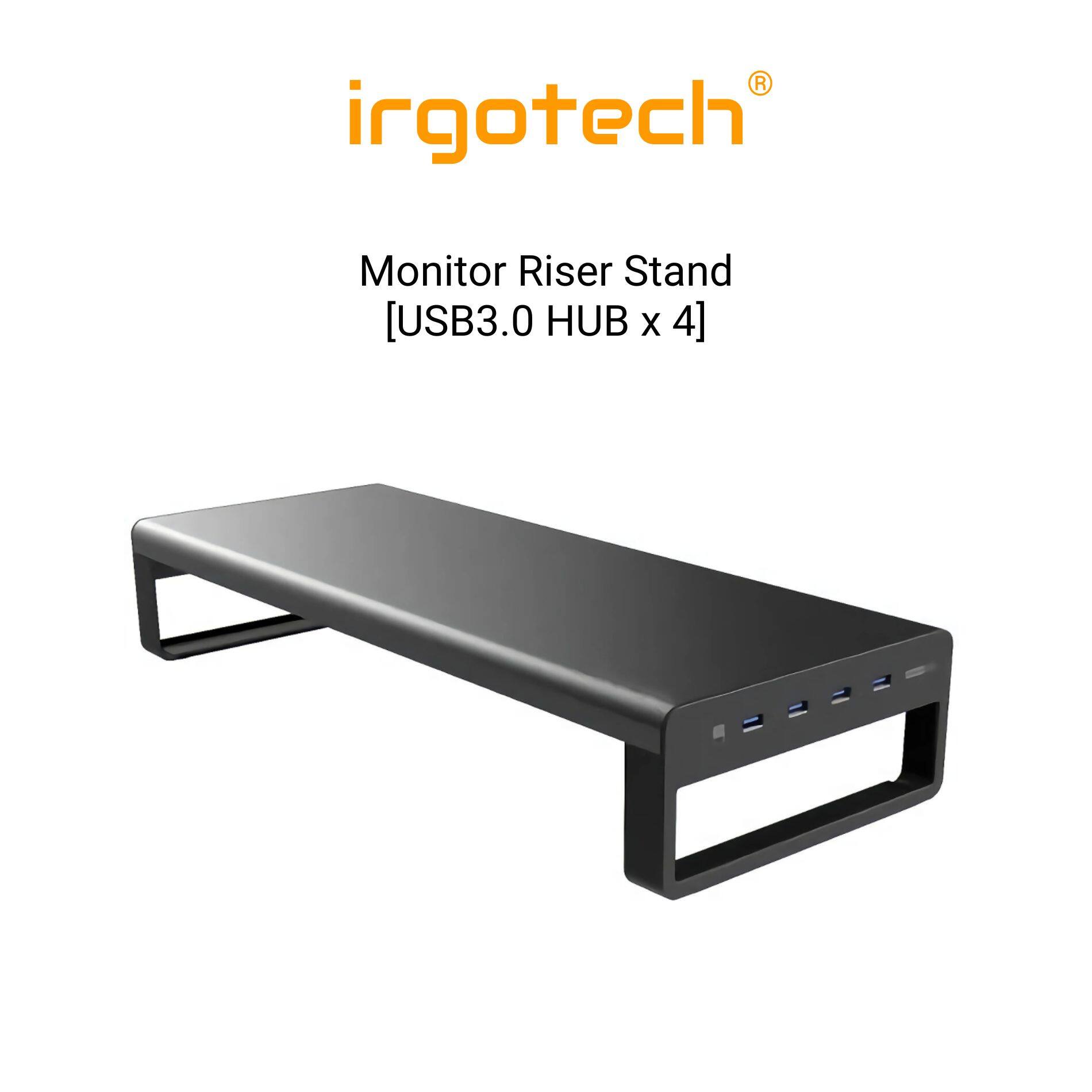 VAYDEER PC Monitor Riser USB Hub Wireless Charging Fast Charge Phone ...