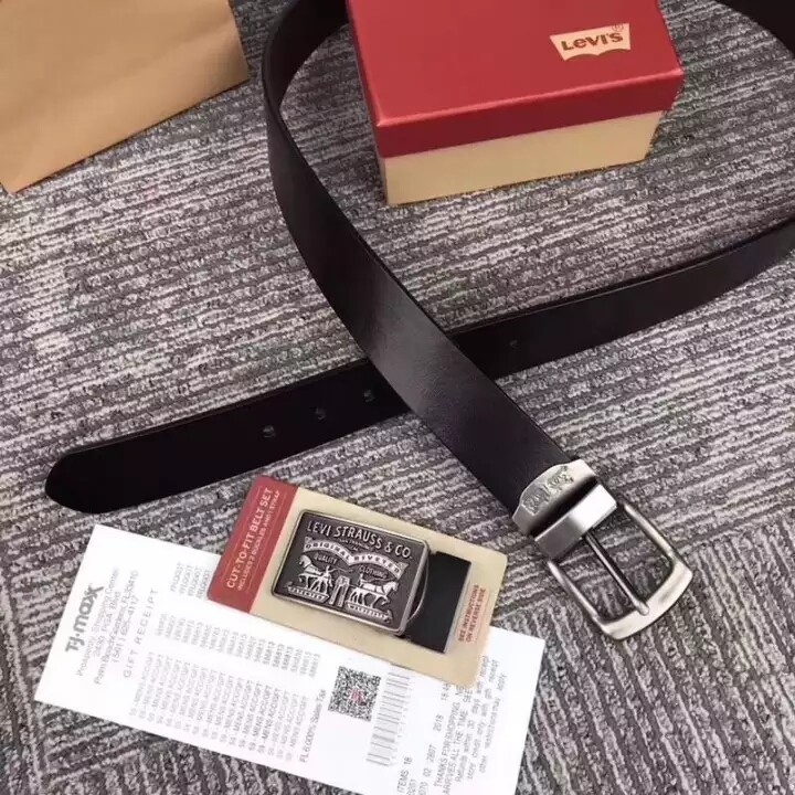 levis cut to fit leather belt