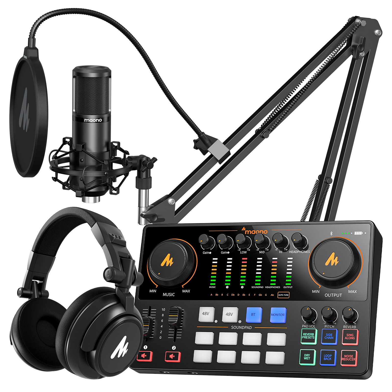 MAONO Maonocaster E2 Gen2 Audio interface ,Professional recording