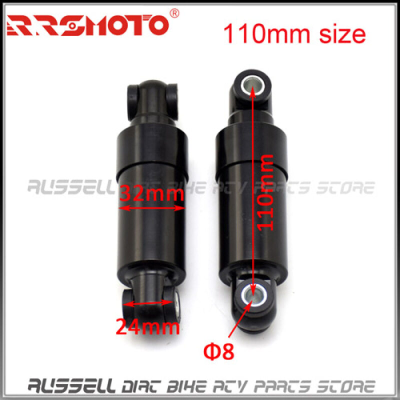 Phân phối Giảm Xóc 110Mm 125Mm 750lbs Cho Xe Tay Ga Gấp E-bike Mini Xe Đạp Điện 49cc Túi Xe Đạp