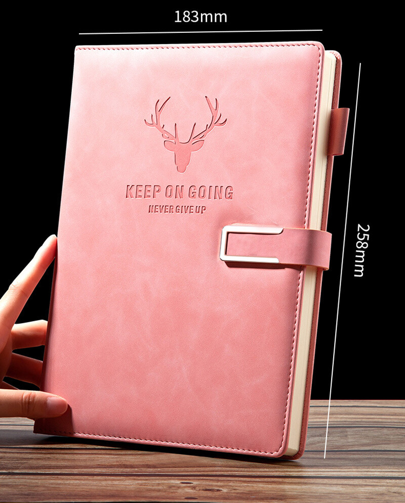 Simple Notebook School Supplies Diary Compact Notepad A5 Deer Head Notebook Notebook