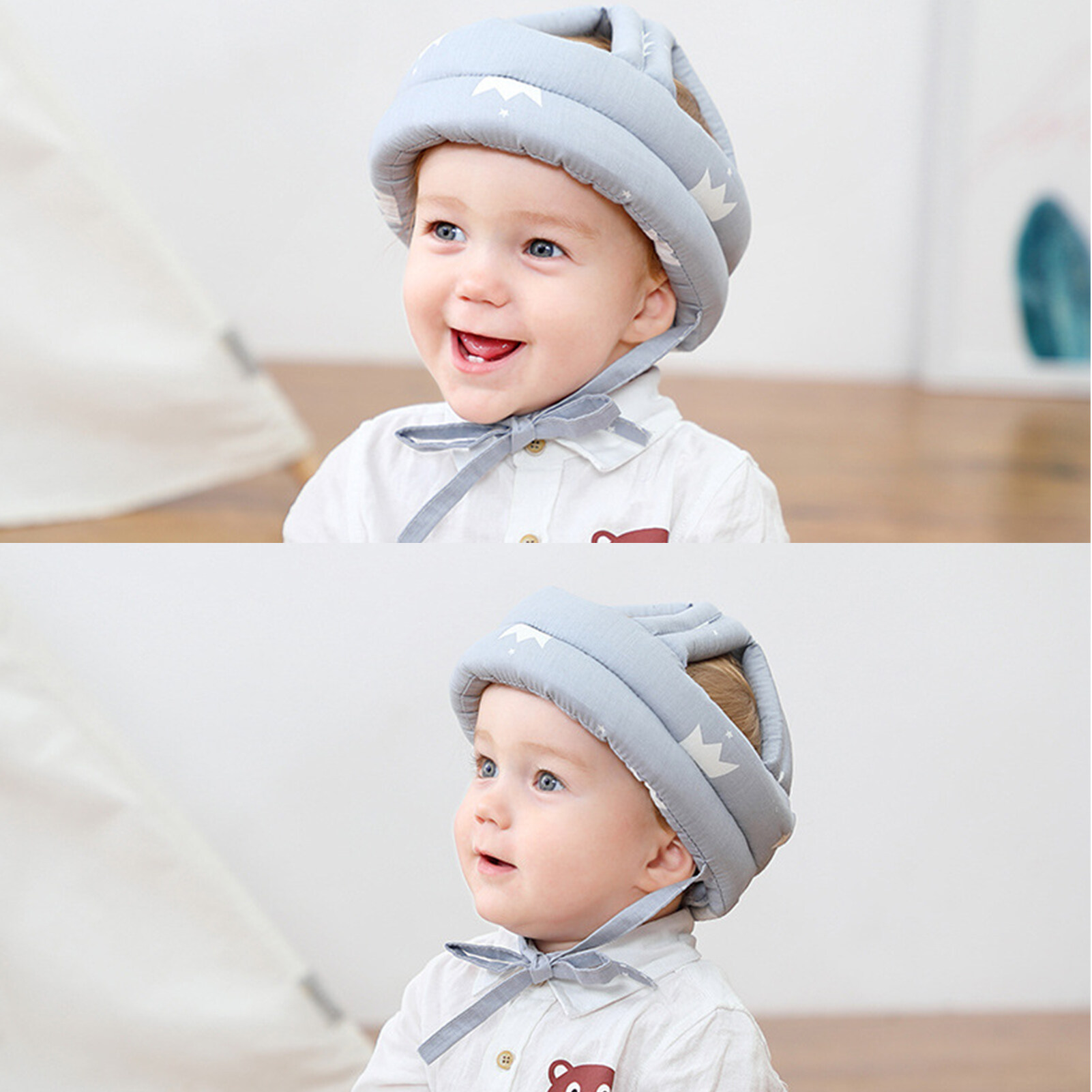 Baby Anti-Fall Headgear Head Protection Hat Anti Collision Safety Helmet Cap