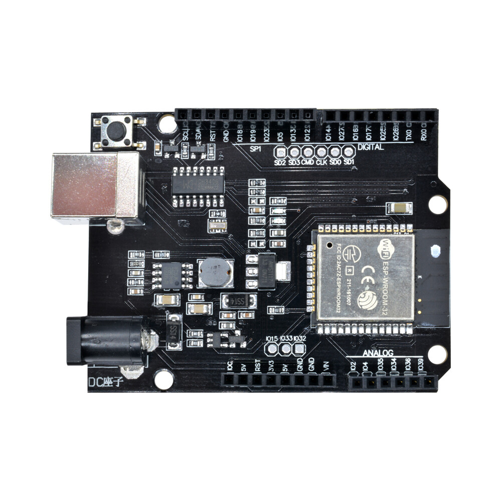 Bo Mạch Phát Triển VOKTTA ESP32 WiFi Bluetooth D1 R3 R32 CH340 4MB Flash USB-B Chính Hãng