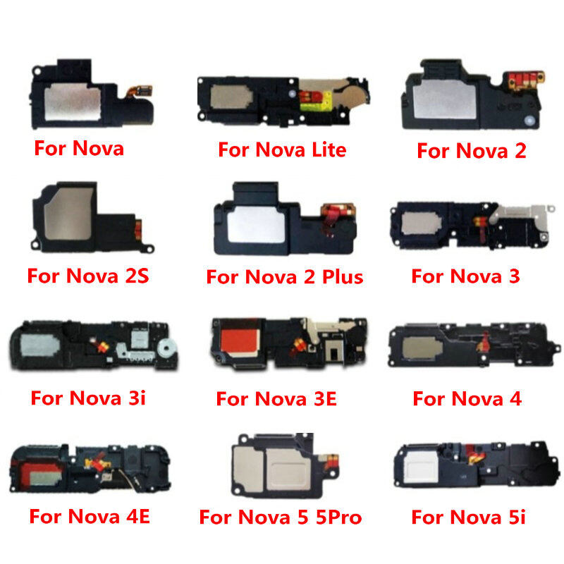 Mô-đun Chuông RUng Phía Sau Cáp Dẻo Loa Lớn Cho Huawei Nova 5 5i 4 4E 3 3i 3E 2 Lite Plus Pro Parts