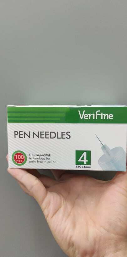 Verifine Insulin Pen Needles Gx Mm Green S Lazada