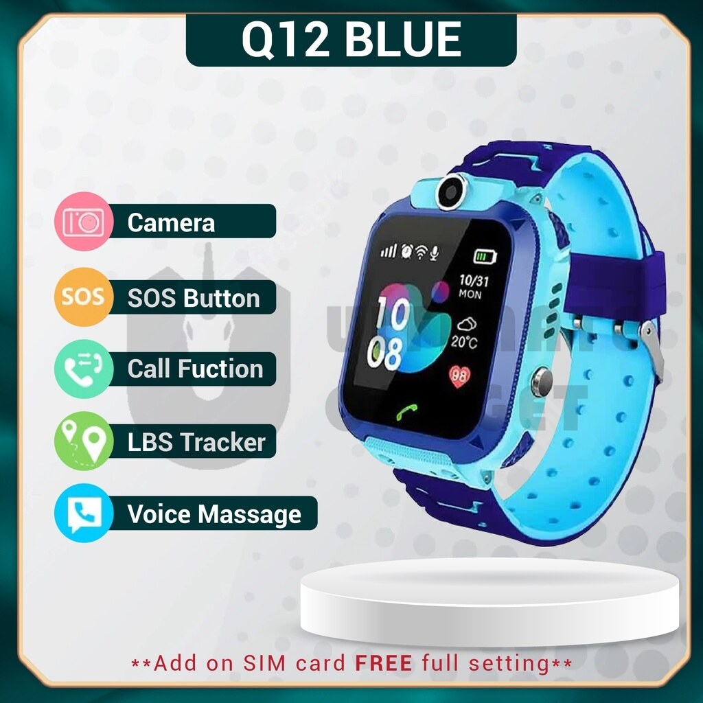 Setting hot sale smartwatch q12