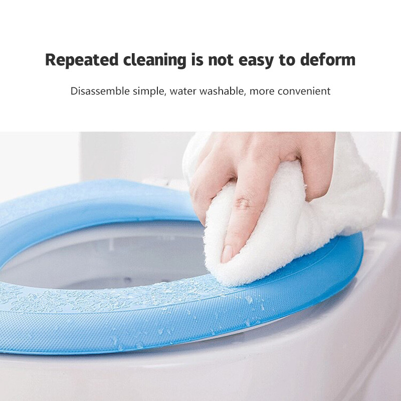 toilet mat soft toilet seat cover WC waterproof paste use in the bathroom Pad closestool toilet seat add color in the bathroom EVA