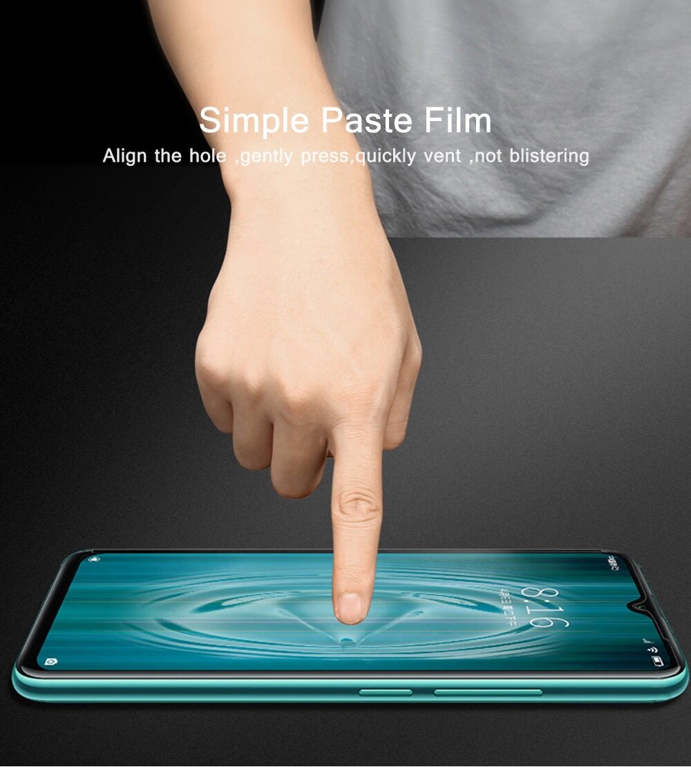 [SONGFUL] 2 Pcs For Xiaomi Redmi Note7/Note8/Note8 Pro Full Glue Tempered Glass 9D Full Coverage Screen Protector Film