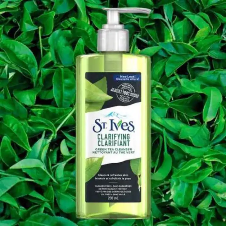 st ives green tea cleanser