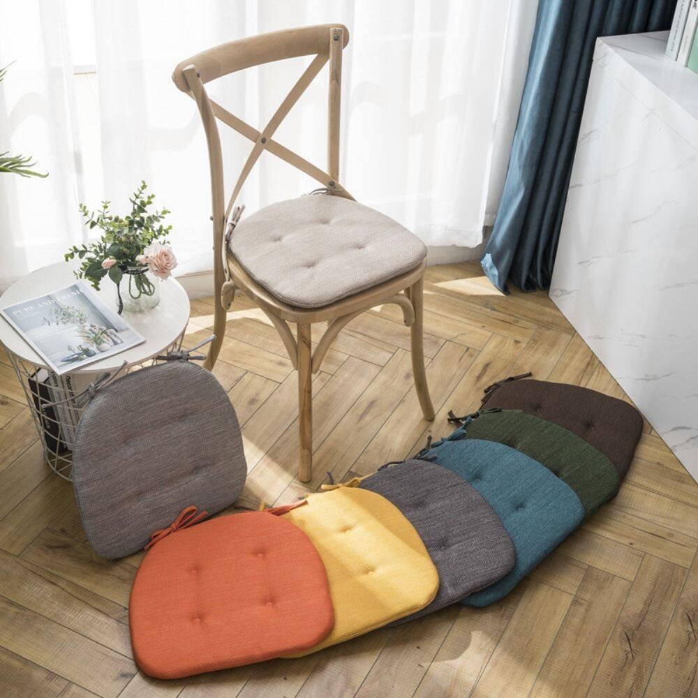 IIC Comfortable Warm Cotton-ramie Butt Relaxing Home Office Seat Mat Seat  Cushion Chair Cushion Chair Pad | Lazada Singapore