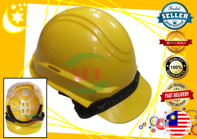 SIRIM PROGUARD HEAVY DUTY SAFETY HELMET HEAD PROCTECTION (WHITE)