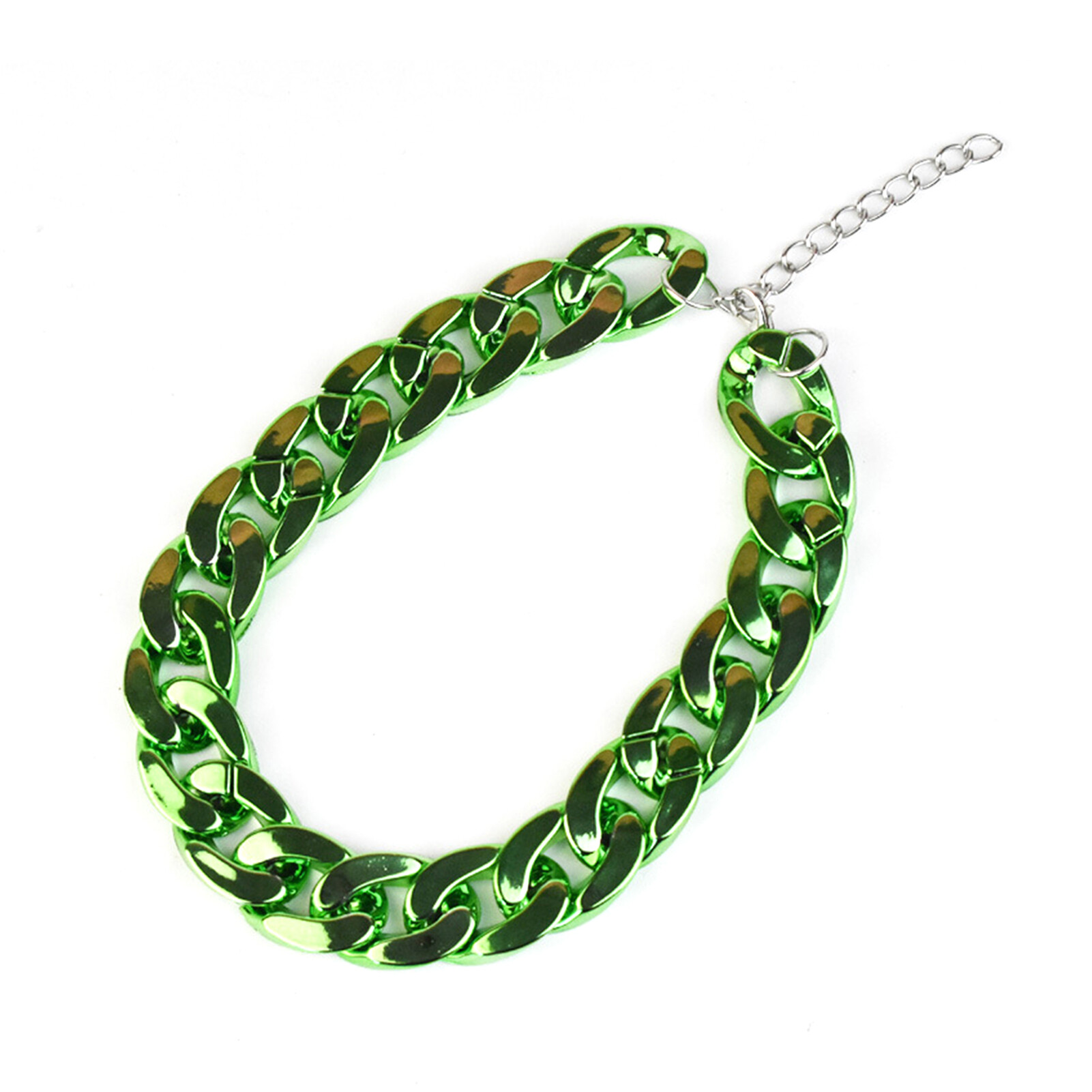 Aixuexi French Bulldog dog collars glitter pet accessories hip-hop cool dog chain Collares for decorating dog leash collar