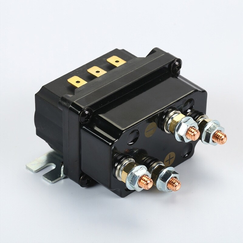 Auto Car Electromagnetic Relay Switch Solenoid Relay Contactor Winch Rocker Switch Thumb For ATV/UTV Universal 12V 250A