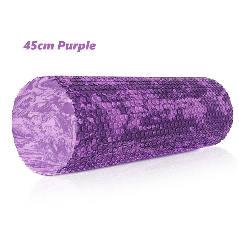 45/60CM Iridescent Cloud Yoga Foam Roller Pilates Block High-Density Floating Roller GYM Fitness Body Massage Roller