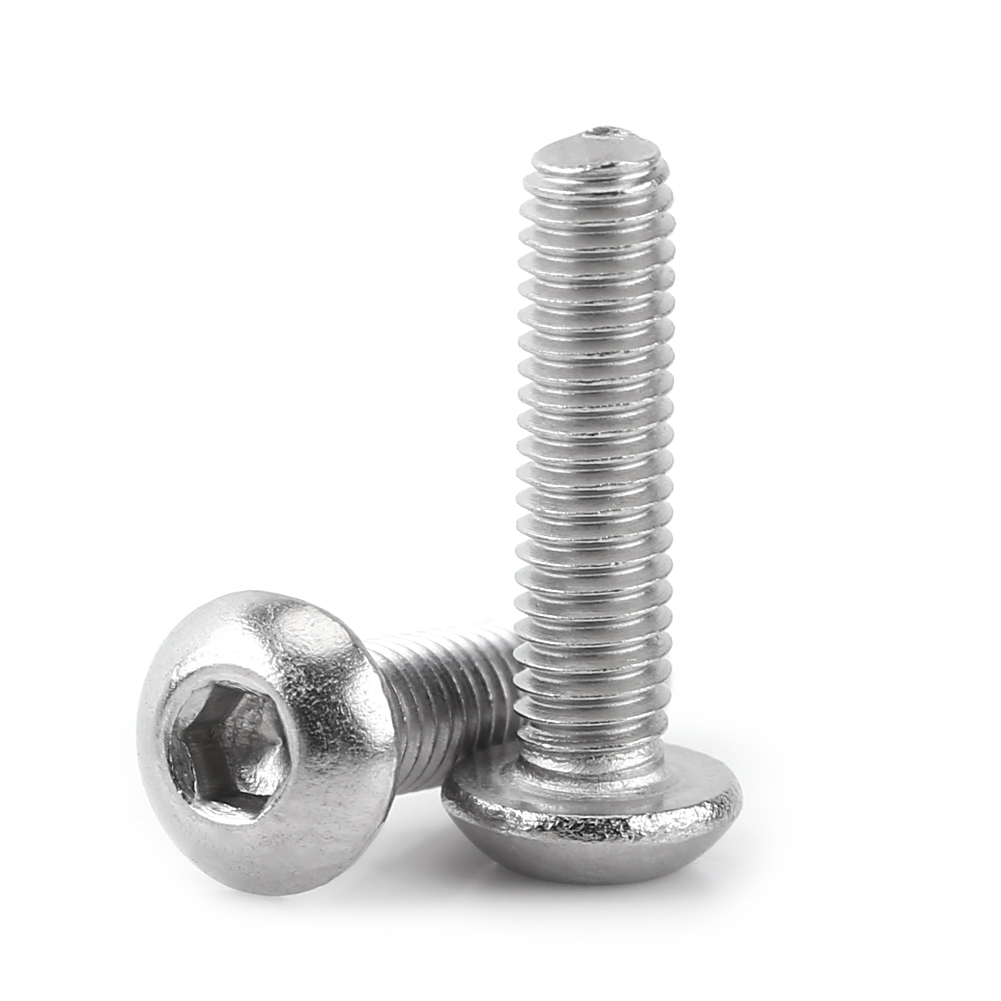 Hex Socket Button Head Screws Bolts Stainless Steel Nuts Box 230 Pcs M3 SS304