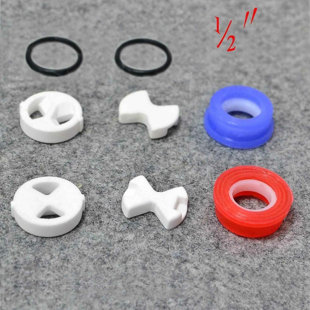 Ceramic & Rubber Silicon Washer Kit For Valve Replacement Tool Ceramic Discs