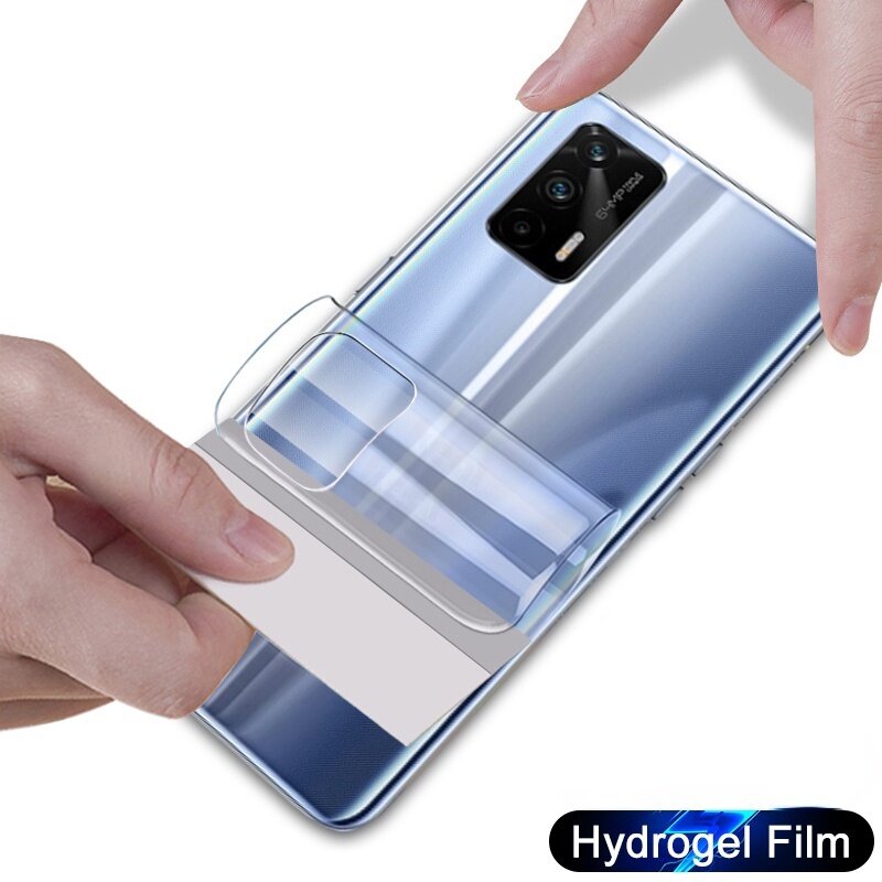 3-in-1 Kính cường lực cho OPPO F11 Pro A7 A5s A12 A9 A15 A15s A3s A5 A74 A54 A52 A33 A53 A32 A53s Reno 4 3 Mặt trước và mặt sau và ống kính máy ảnh Bảo vệ màn hình bằng kính cường lực Phim PPF