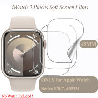 Miếng dán bảo vệ màn hình cho Apple Watch Series 11 9 45mm 41mm 42mm 38mm 44mm 40mmiWatch Ultra 49mm Series 11 8 7 6 5 4 3 2 1 SE SE2 TPU mềm Apple Smartwatch Films SE 3/ultra 3