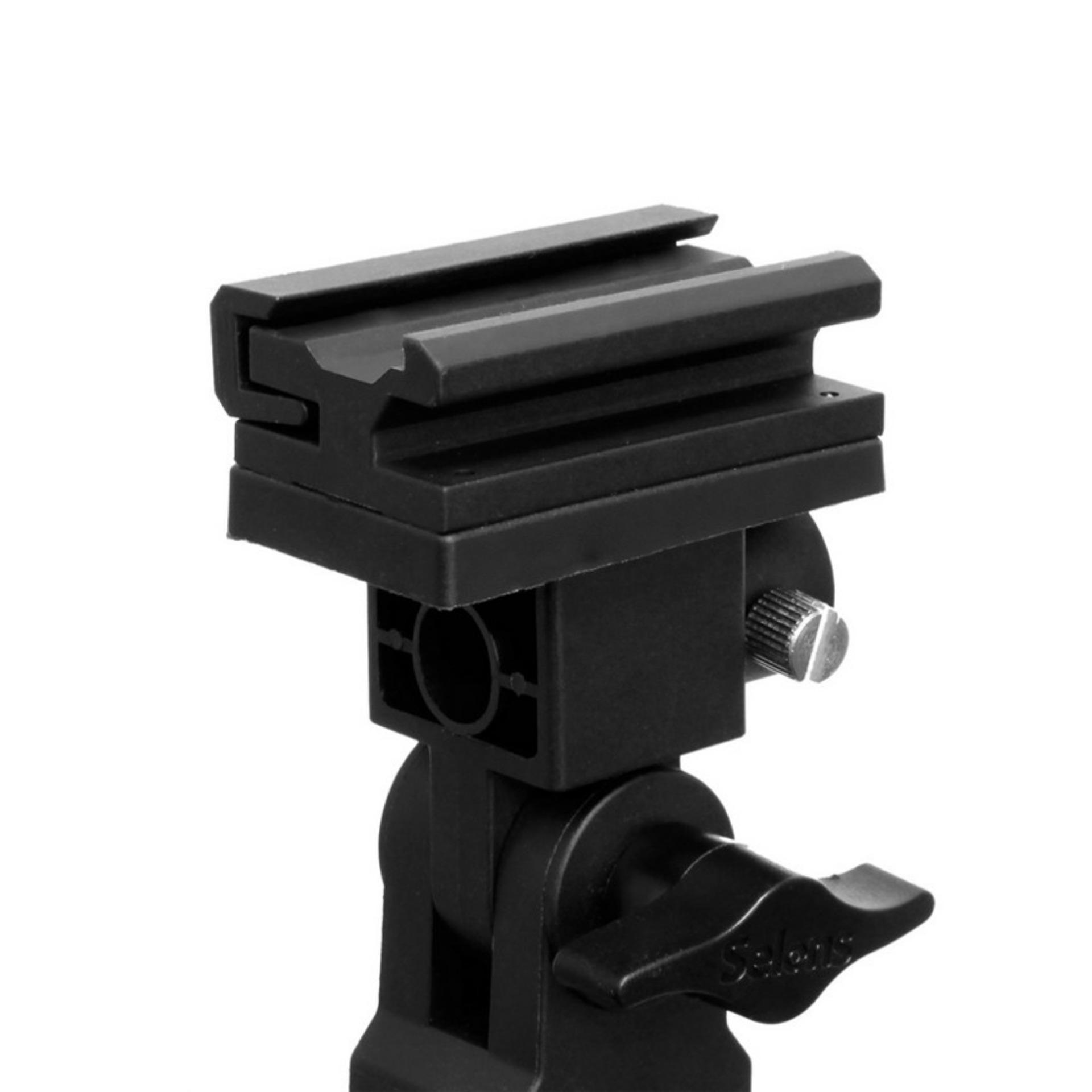 Selens Khung B Đèn Flash Ô Gắn Giày Nóng Giá Đỡ Gắn Xoay Cho Chân Đèn Đèn Flash 2 Cái