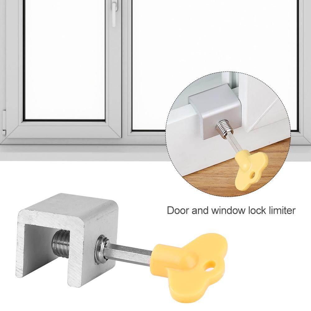 Bộ Khóa Giới Hạn Khóa Cửa Sổ Bộ Khóa Giới Hạn Cáp Cửa Sổ An Ninh Cho Trẻ Em