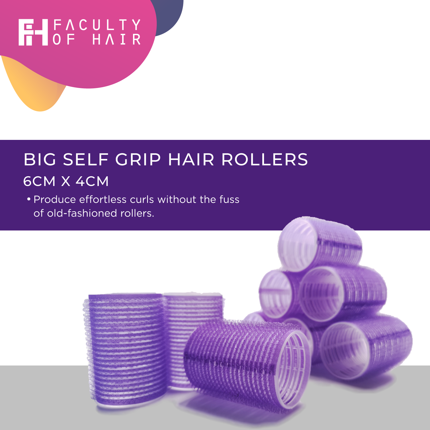 Big Self Grip Hair Rollers 4cm Size Hair DIY Salon Hair Rollers Curl Hair  Tools | Lazada