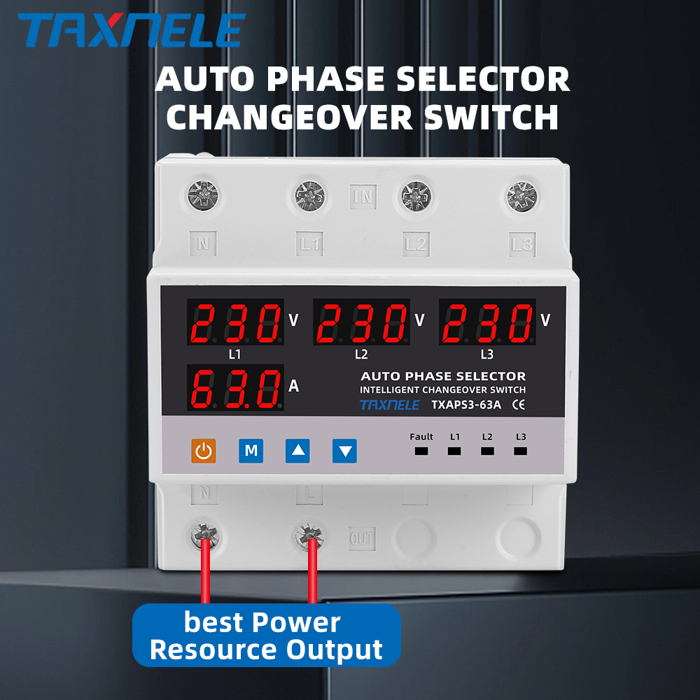 Over Under 泥臭 Voltage Protector ATS Automatic Transfer Switch 