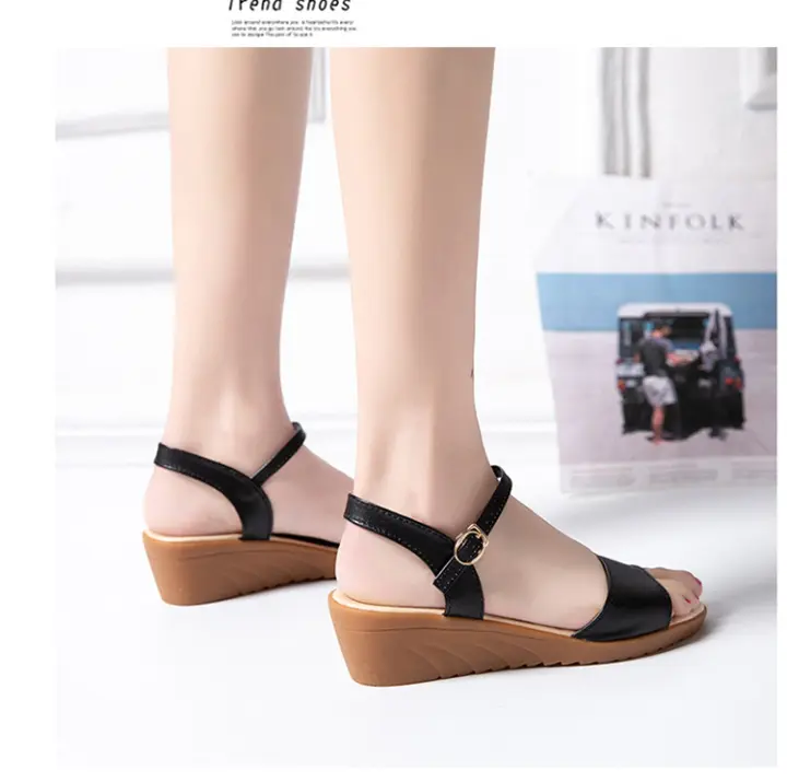 lazada wedges wanita