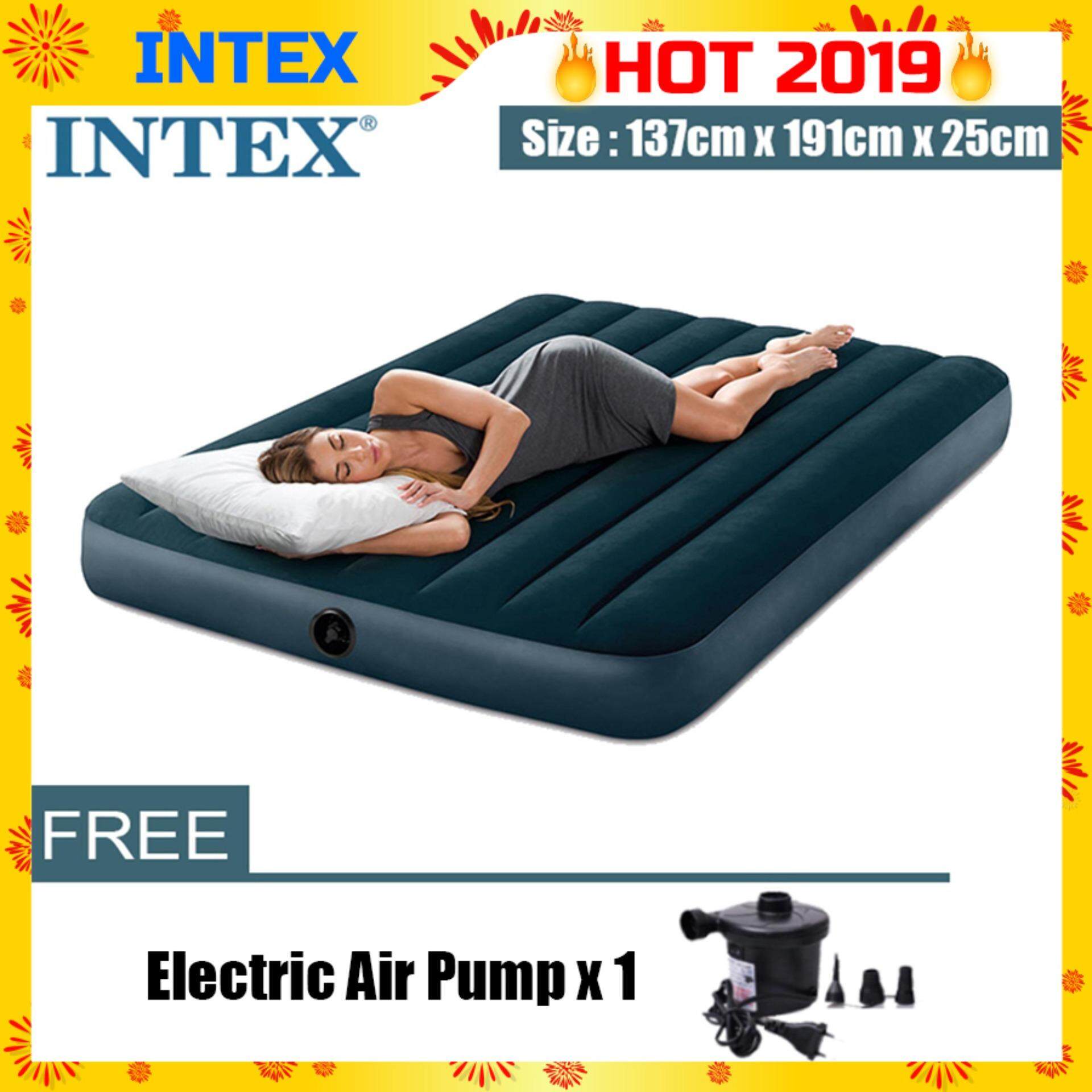 Popular Air Mattresses On For The Best S In Malaysia Intex 64733 53np 1 37 Meter Dura Beam Standard Fiber Tech Technology 25cm