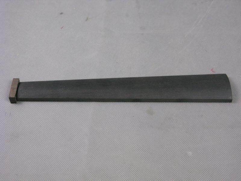 Violin ebony fingerboard Violin production material accessories Indonesian ebony fingerboard, send string pillow Malaysia