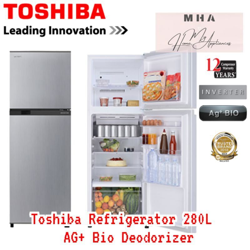 Toshiba fridge online 280l