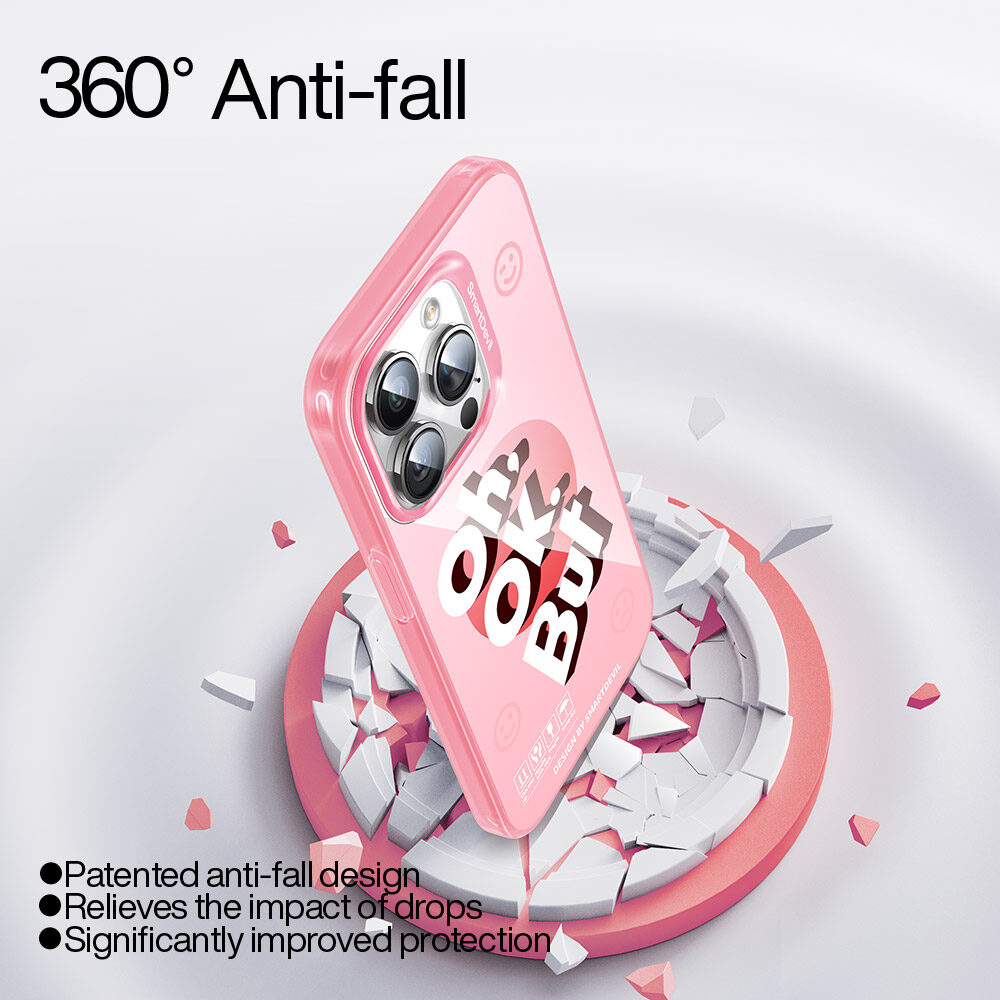 Smartdevil Ốp điện thoại cho Iphone 15 cộng với chống sốc thiết kế IMD điện thoại bảo vệ vỏ