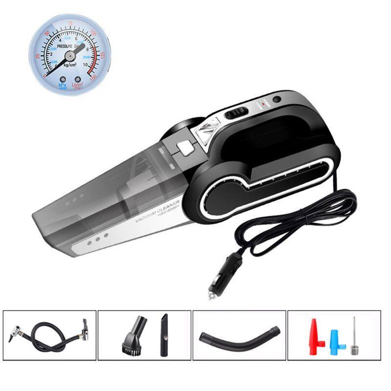 Máy Hút Bụi Cầm Tay Đa Năng 4 Trong 1 Cho Xe Hơi, Máy Bơm Không Khí Cầm Tay USB, Hút Chân Không, Làm Sạch Và Làm Sạch Nội Thất Thiết Thực