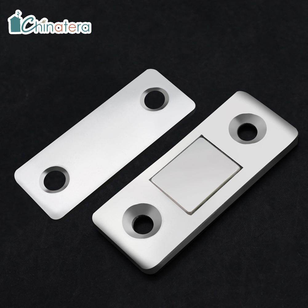 [Chinatera] 1 Set Magnetic Cabinet Catches Magnet Door Stops Concealed Door Closer for Closet Cupboard Furniture Hardware