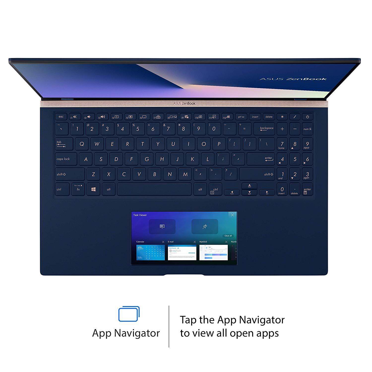 Asus ZenBook 15 Ultra-Slim Laptop 15.6” FHD NanoEdge Bezel, Intel Core i7-8565U, 16GB RAM, 1TB PCIe SSD, GeForce GTX 1650, Innovative Screenpad 2.0, Windows 10 Pro Malaysia