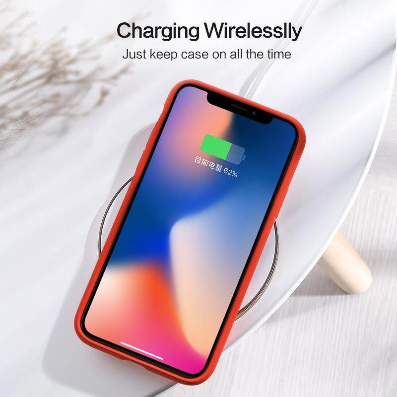 SmartDevil Liquid Silicone Silky LSR Phone Case, Flex Pure Cases Soft Smooth Cell Phone Back Cover For Apple iPhone XS MAX