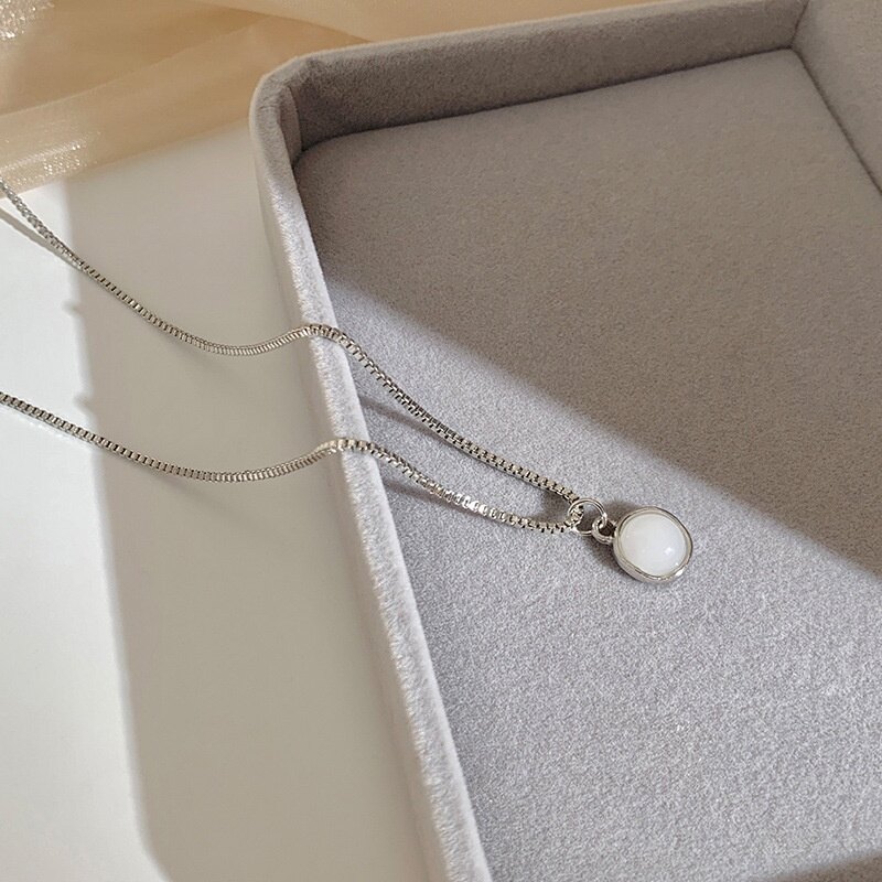 Korean Fashion Creative Design Butterfly Pearl Necklace