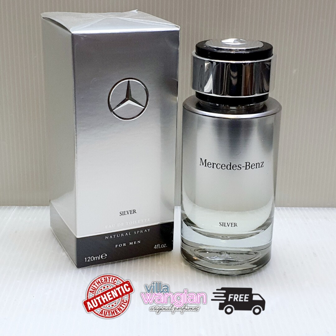 mercedes benz silver perfume