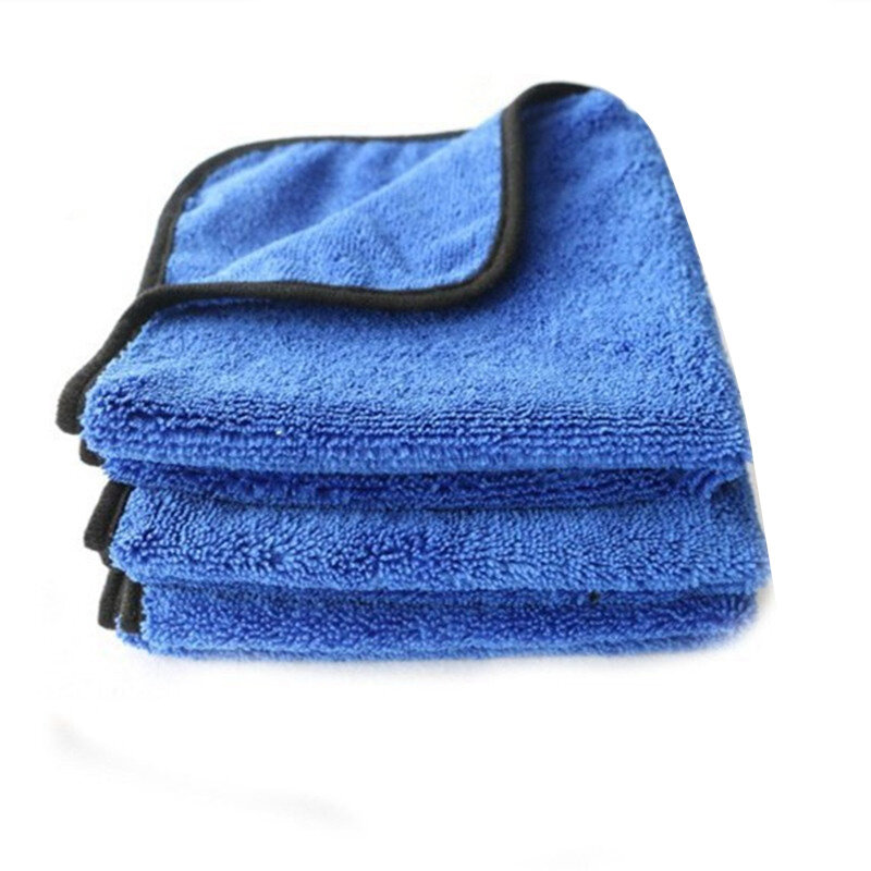 Tấm Làm Sạch Vải 40*40Cm Màu Xanh Đậm Tấm Khăn Cho Xe Đánh Bóng/Làm Sạch/Cửa Sổ 1 Cái