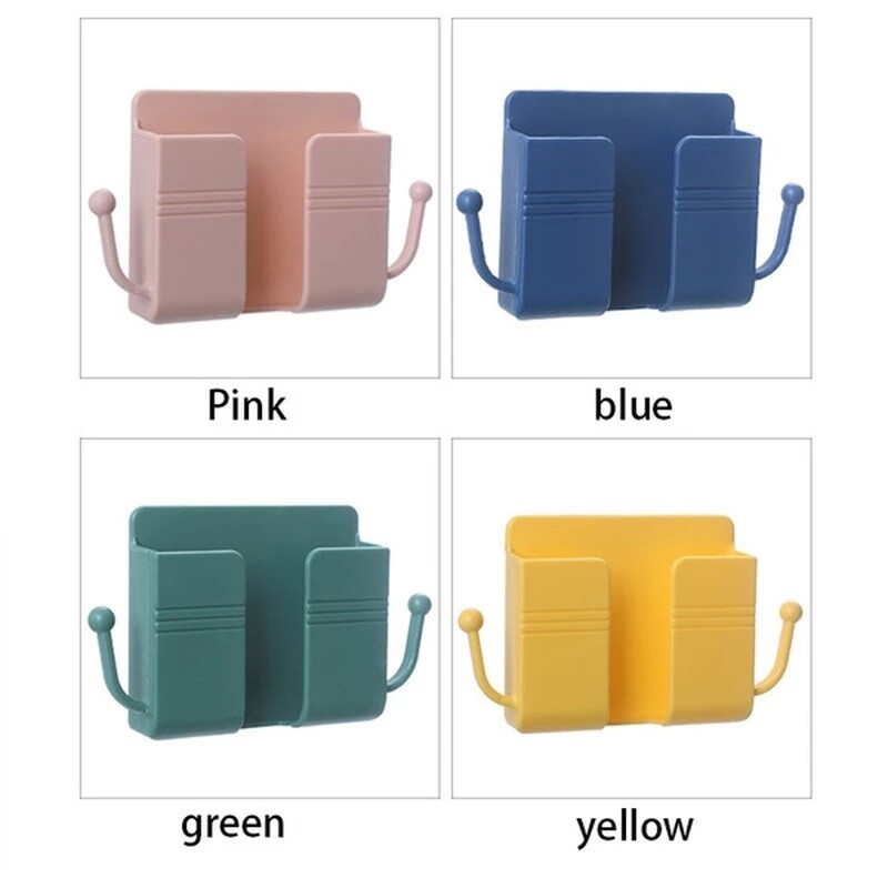 Giá Sạc Gắn Tường Thông Dụng Hộp Đựng Sắp Xếp Điện Thoại Di Động Đa Năng Giá Treo Giá Đỡ Giá Treo Tường