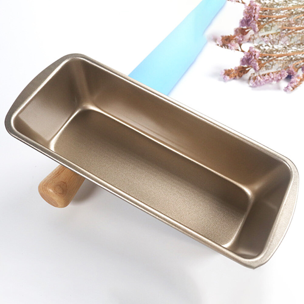 Terylin Carbon Steel Rectangular Non-stick Toast Box Bread Loaf Pan Mold DIY Baking Tool